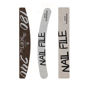 Lime à ongles de bonne qualité, outil de manucure, forme demi-lune/rectangulaire/banane, salon, lime à ongles 180/240 - Product Image 4