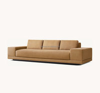 Canapé Isola de Copenhague moderne Mobilier de chambre à coucher de salon d'hôtel Canapé Cortona à coussin complet