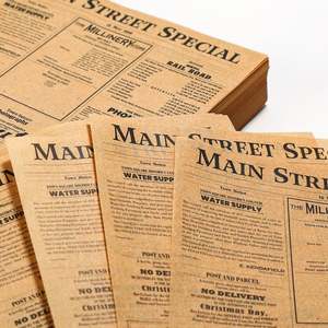 Papier d'emballage imprimé sur mesure 18x18, qualité boulangerie, enduit de cire, résistant à la graisse, pour sandwichs, hamburgers, pizzas, pains, pour traiteur - Product Image 6