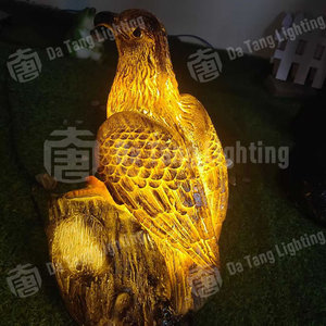 Lampe décorative LED en forme d'aigle, IP65, motif festif pour événements et expositions culturelles - Product Image 4