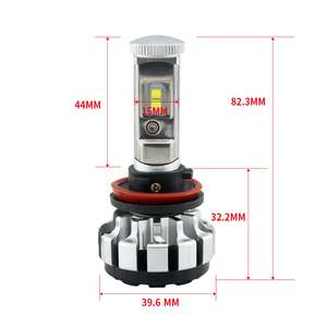 T1s canbus led phares h1 h3 h7 h13 9005 9006 880 881 Led phare Turbo LED 80w puissance 8000lumen lumineux phare pour voiture - Product Image 6