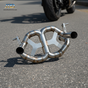 JTLD vente directe d'usine système d'échappement droit en acier inoxydable Catback pour Lamborghini SVJ - Product Image 6