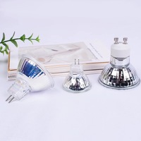 Lampes halogènes GU10 Éclairage intérieur Ampoule halogène 220-240V Lampe chauffante infrarouge Verre Aluminium Gu10 Gz10 Lightening 2800 3200k
