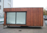 Kit de maison miniature moderne préfabriquée isolée en SIPs, entièrement assemblée, design modulaire, bureau de jardin extérieur, cabane, maison