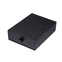 Boîtes cadeaux rigides pliables de luxe avec logo personnalisé YZ Wholesale, boîtes à bijoux avec tiroir coulissant, sacs d'emballage cadeau pour collier
