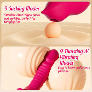 Varita <span class=keywords><strong>de</strong></span> Masaje Inteligente con Control Remoto para Succión y Estiramiento, Dispositivo <span class=keywords><strong>de</strong></span> Autoestimulación Femenina, Potenciador del Punto G, Producto Sexual - Product Image 4