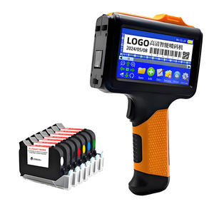 Máy in mã vạch logo & mã QR mini cầm tay giá rẻ dùng cho chai nhựa, máy in phun cầm tay, máy in thẻ - Product Image 1