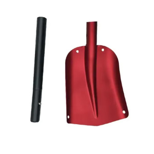 Pala para Nieve, Pala Manual de Metal para Limpieza de Autos, Campamentos y Actividades al Aire Libre - Product Image 2