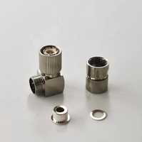 Câble Flex-3 Électrique Étanche, Connecteur Mâle à Angle Droit, Pince 1.6/5.6 L9, Connecteur Coaxial RF, Bornes