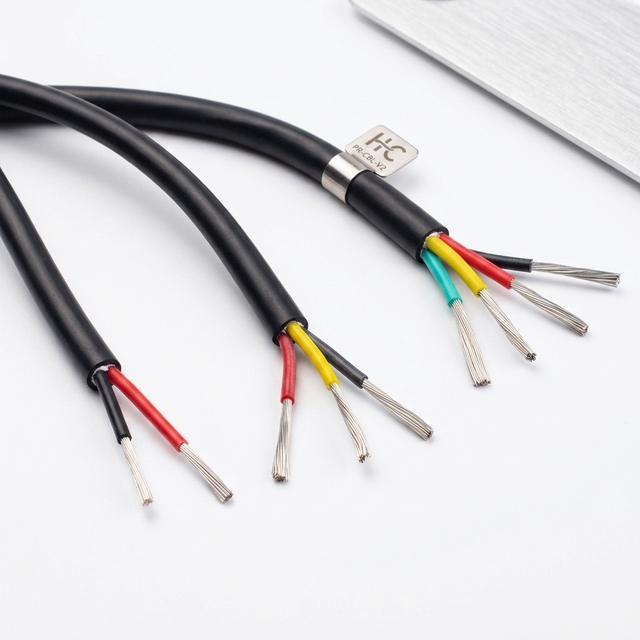2 3 4 Core Silicone Rubber Insulation Multi Core Cable
