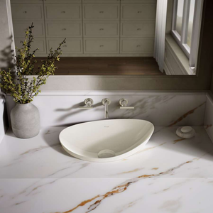 Lavabi da <span class=keywords><strong>Bagno</strong></span> in Pietra Semi-incassati Moderni e Resistenti all'Acqua, Personalizzabili per Hotel, Appartamenti e Ville - Product Image 3