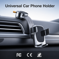 Support de téléphone flexible pour voiture - Bras long avec ventouse - Support universel pour tableau de bord et pare-brise