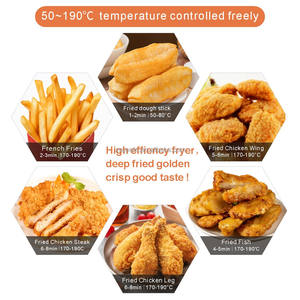 Friteuse électrique professionnelle avec <span class=keywords><strong>plaque</strong></span> chauffante <span class=keywords><strong>pour</strong></span> appareil de <span class=keywords><strong>cuisine</strong></span> domestique et de restaurant - Product Image 6