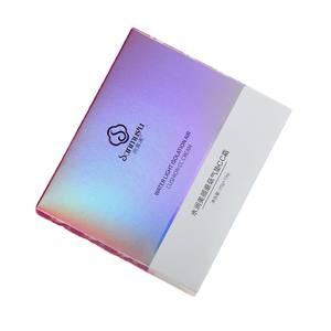 Caja de Papel Plegable Cuadrada de Alta Gama para Polvo Compacto, Cosméticos y Maquillaje, con Logotipo Personalizable - Product Image 4