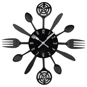 Modern <strong>Clock</strong> Wall <strong>Clocks</strong> Horloge Metal Large Craft Home Decoration Relojes Design Kitchen Nordic Silent Quartz 2023 Creative <strong>Art</strong> - Product Image 2