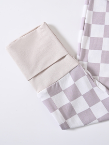 Babykledingsets Bamboe Vezel Gestreept Geruit Op Maat Ontwerp Gratis Sample Snelle Verzending Ecologisch Vriendelijk Nieuwgeboren Bamboe Pyjama's - Product Image 4