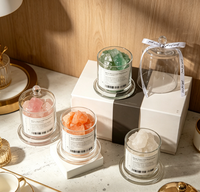 Diffuseur de parfum de luxe en verre cristal écologique, pierre aromatique, ensemble cadeau décoratif, petite série, marque privée