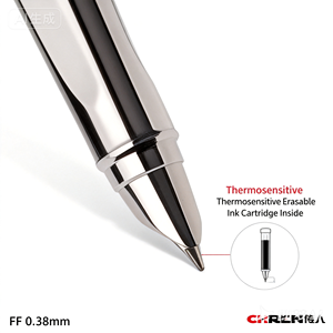 Penna <span class=keywords><strong>Stilografica</strong></span> Innovativa con Colore Sfumato Cangiante, <span class=keywords><strong>Inchiostro</strong></span> <span class=keywords><strong>Blu</strong></span> Cancellabile a Frizione, per Bambini e Studenti, Regalo Creativo per la Scuola - Product Image 3