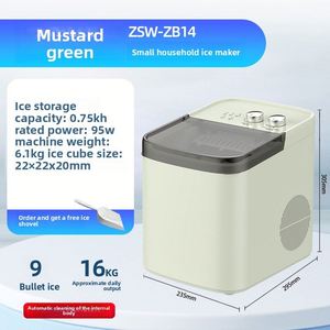 2026 New Bullet <b>Ice</b> <b>Machine</b> 95W Knob Control 6.7KG Fully Automatic 9 Grain Round <b>Ice</b> Cubes PP Outer <b>Ice</b> <b>Maker</b> - Product Image 4