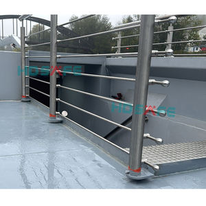 Terraza exterior Balaustrada Escalera Pasamanos 304 Acero inoxidable Balcón Barandilla Accesorio Patio Escalera Sistema de barandilla de vidrio - Product Image 2