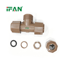 IFAN Nouveaux raccords de tuyauterie PPR à connexion rapide, coudes et tés 20-63mm