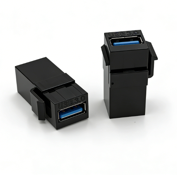 USB 3.0 Female to Female Panel Mount Adapter Connector Module Jack