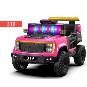 Voitures électriques éducatives à 4 roues pour enfants de 2 à 4 ans, garçons et filles, avec télécommande - Product Image 1