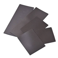 Poron Le-20 1.5mm Lembaran Busa Poliuretan Hitam Tahan Api, Bagian Bantalan Presisi Die-Cut Penyerap Guncangan