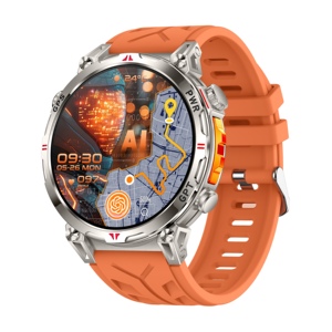 Smartwatch Sportivo con GPS, Bussola, Monitoraggio Frequenza Cardiaca 24/7, Impermeabile IP68, Display IPS, <span class=keywords><strong>Sveglia</strong></span>, Ricarica Magnetica - Product Image 4