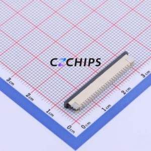 FC10-S24DCU-00 FFC/FPC Connector SMD,P=1mm,Horizontal Mount Connector Drawer Type Top Contact 24P 1mm - Product Image 2