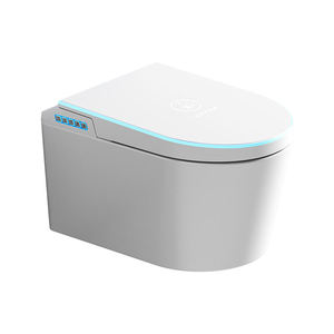 Inodoro inteligente montado <span class=keywords><strong>en</strong></span> la <span class=keywords><strong>pared</strong></span> personalizado sin límite de presión de agua Escudo de espuma multifuncional montado <span class=keywords><strong>en</strong></span> la <span class=keywords><strong>pared</strong></span> Control de voz - Product Image 1