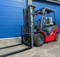 Chariot élévateur robuste de 2,5 tonnes JAC Série S CPCD25J pour entrepôt, transpalette stable pour opérations en entrepôt frigorifique