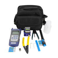 Kit d'outils de fibre optique Lenew, étui portable antichoc, installation et maintenance FTTH, épissage de fibres, OPM 5/10/20 WM VFL, garantie 1 an