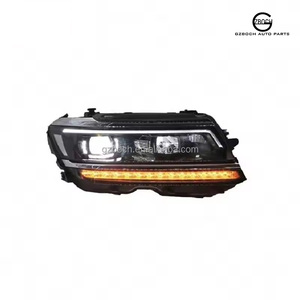 Phares automobiles pour <span class=keywords><strong>Volkswagen</strong></span> Tiguan 18-21, phares LED, feux de jour DRL, ensemble de phares améliorés, clignotants dynamiques, lampes LED - Product Image 4