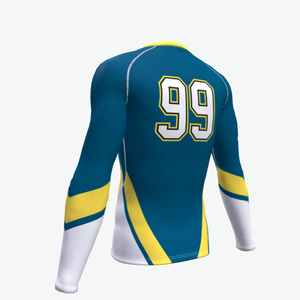 <b>White</b> Rash Guard <b>for</b> <b>Women</b> Blank BJJ Rash Guard Sportswear Polyester Digital Sublimation Printing Adults Rash Guard - Product Image 3