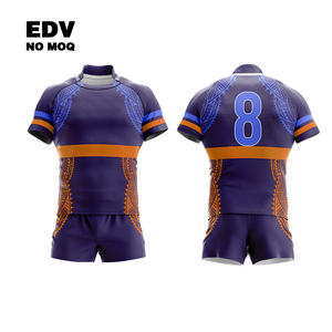 Camiseta de rugby personalizada, ropa de fútbol de rugby estampada transpirable, opciones de talla grande disponibles - Product Image 4