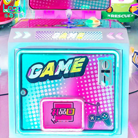 Lesen OEM ODM Équipement de divertissement à monnayeur pour enfants, jeu interactif d'intérieur, machine d'arcade à balançoire en plastique