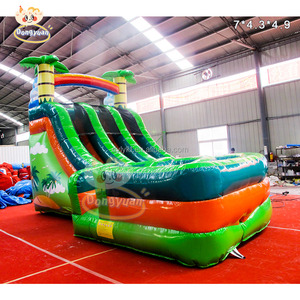 Dongyuan Park Play لعبة ملاهي تجارية منزلقات جافة داخلية قلعة قابلة للنفخ للأطفال - Product Image 1