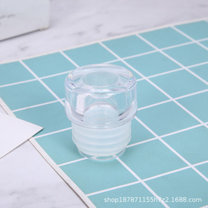 Plastic Lids For Drinkware 500ml Reusable Bar Accessories AS Material Simple Style - Product Image 1