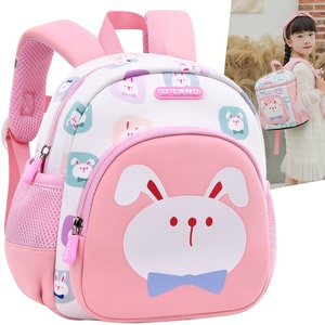 Sac à dos de maternelle pour filles de 1 à 6 ans, ultra-léger, en néoprène, grande capacité, sac seau, princesse, <span class=keywords><strong>lapin</strong></span> mignon - Product Image 1