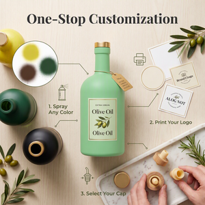 Botella de Vidrio de Estilo Nórdico, Reutilizable, Ecológica, Libre de Plomo, Personalizada de Fábrica, para <span class=keywords><strong>Vodka</strong></span> y Extracción de Sabor, con Tapón de Corcho - Product Image 1