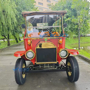 Nuevo y llamativo coche de turismo rojo vintage con interior naranja cálido, popular en el mercado, larga vida útil, descuento limitado. - Product Image 6