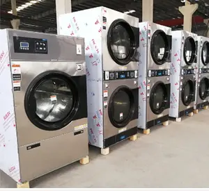 Laundromat Self-Service sikke işletilen giysi kurutucu kart jetonu işletilen çamaşır makineleri kurutma makinesi