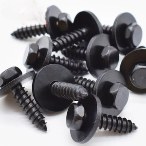 Auto Fastener Self Tapping <b>Screw</b> J35 Black Plastic <b>Nylon</b> Clip For Car Repair Replacement Parts - Product Image 2
