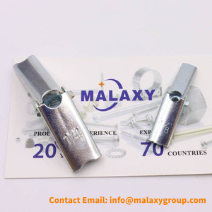 ตะขอเกี่ยวผนังเหล็กชุบสังกะสี ASTM 1/<span class=keywords><strong>4</strong></span> ของ Malaxy แบบขยายตัวได้ ตะขอเกี่ยวแบบเปิด ตะขอเกี่ยวแบบผีเสื้อ - Product Image 3