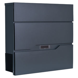 Buzón de Correo Exterior Moderno Antirrobo, Buzón Colgante de Pared con Cerradura y Gran Capacidad para Uso Residencial - Product Image 2