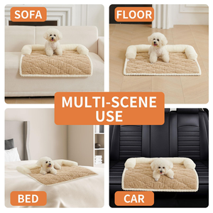 Cama Premium para Mascotas - Colchoneta Gruesa Antiarañazos para Perros y Gatos con Base Antideslizante, Cojín Ortopédico para Razas Grandes/Pequeñas - Product Image 5