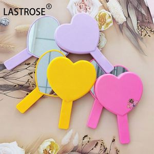 Handheld Pocket Makeup <b>Mirror</b> Vintage Personalized Portable Mini Pink Heart Hand Held Vanity <b>Mirror</b> With Logo - Product Image 4