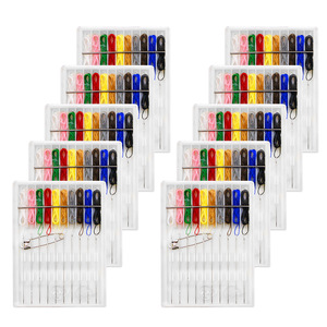 Kit da Cucito Tascabile Best Seller con 10 Aghi e 10 Colori di Filo per Riparazioni Domestiche Quotidiane, Emergenze e Viaggi - Product Image 5
