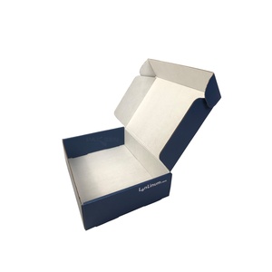 Custom Eco-Friendly Black Cardboard Gift Packaging <b>Box</b> with Embossing Corrugated Corrugated Mailing Shipping <b>Box</b> Custom Logo - Product Image 5